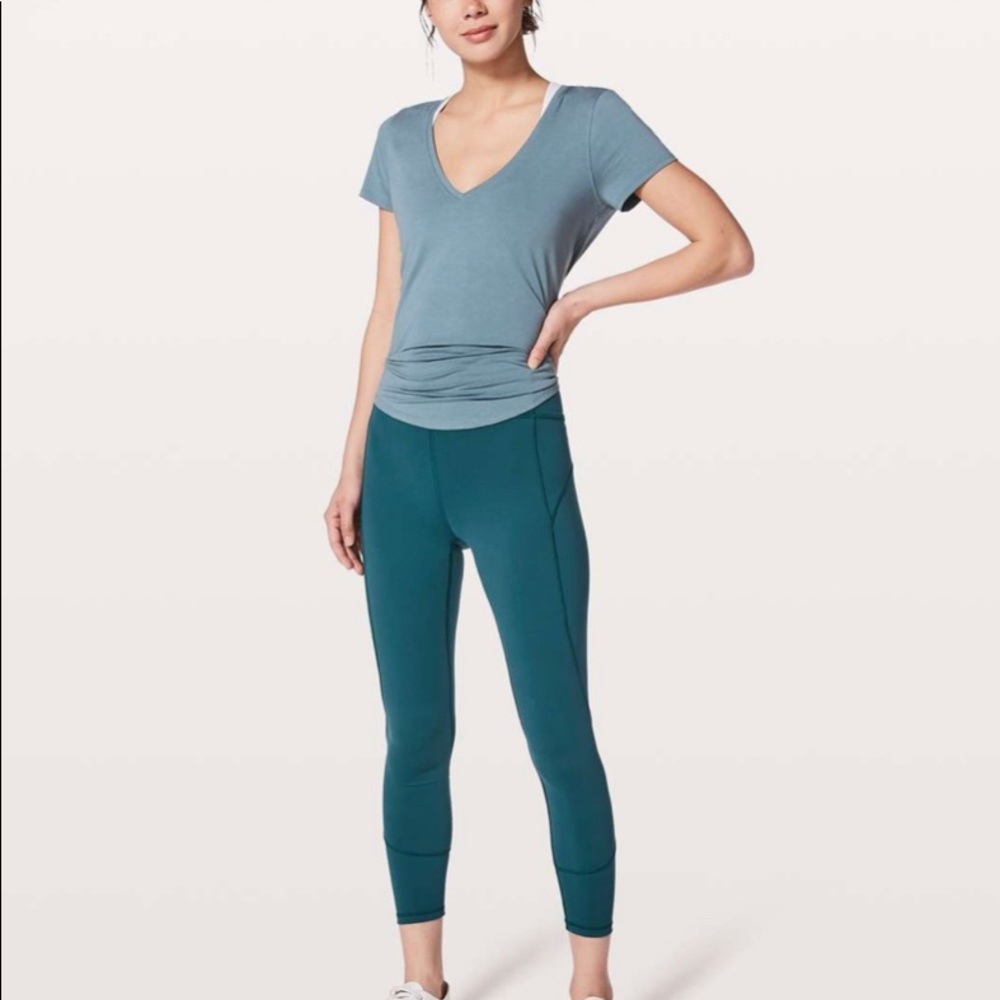 Lululemon in the movement 7/8 tights size 4